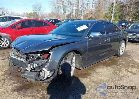 2015 Audi S8 4.0T from USA, damaged, VIN WAUK2AFD9FN008271